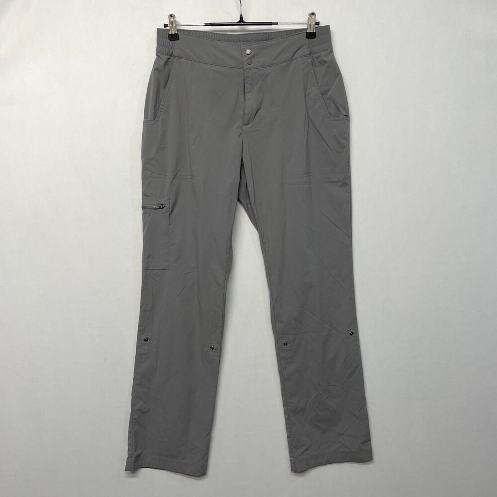 Columbia Women Outdoor Hiking Cargo Convertible Roll Up Pants Size 12 M280 -15